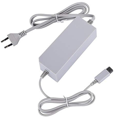 Cable Adaptador de Fuente de alimentación para Gamepad, Nuevo Cable Adaptador de Cargador de CA con función de protección múltiple para Wii 110-240V(yo)