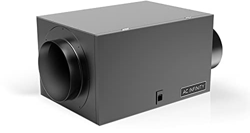 AC Infinity Inline Filter Box 8” with MERV 13 Filter, Whole House HVAC Filtration Kit, Fits 8” Inline Duct Fans, for Fresh Air Intake and Ventilation