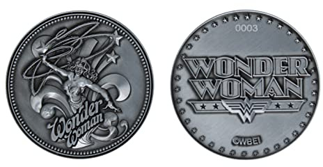 Fanattik DC Comics - Wonder Woman - Pièce de Collection en métal