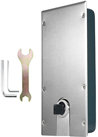 Ferme-porte à ressort de sol EVTSCAN, charnière de porte en verre, ressort de sol en acier, tampon hydraulique universel, charnière au sol