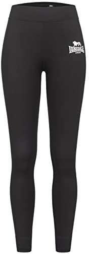 Lonsdale Women's CALDMORE Leggings, Black/White, XXL