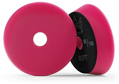 Royal Pads AIR Soft Polierpad (Ø 75mm) - Premium Polierschwamm für Exzenter & Rotations Poliermaschine - Auto polieren, Schleifen, wachsen, Wachs Klett Schwamm Pad | 1 STK.