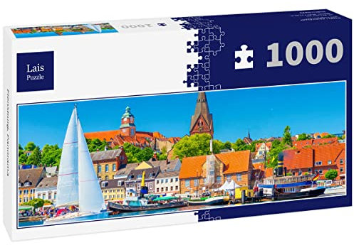 Lais Puzzle Flensburg, Panorama 1000 Teile Panorama