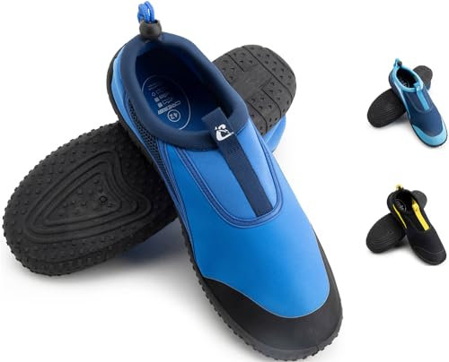 CRESSI Coco Shoes - Zapatos Deportivos Diseñados para Deportes Acuáticos, Azul/Azul Oscuro, 41, Adultos