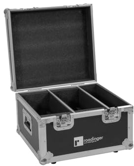 ROADINGER Flightcase 2x LED PLL-384 | PRO Flightcase für 2 x LED PLL-384