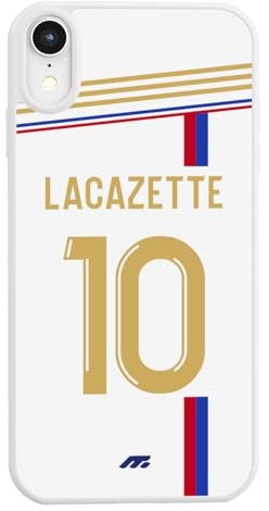 MYCASEFC Coque Football Alexandre Lacazette Lyon ASUS Zenfone 5. Housse de Football pour Smartphone pour Les Fans de Football - Idée Cadeau - Design de qualité supérieure.