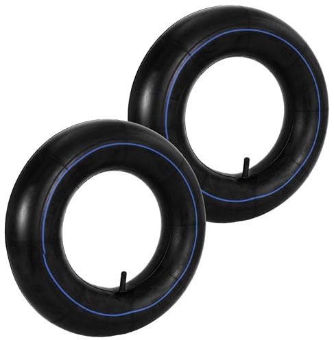 4.80/4.00-8 Inner Tube for Mowers, Hand Trucks, Dolly Wheelbarrows, Mini Bike, Yard Trailers, Garden Carts, Heavy Duty 4.80 4.00-8/480/400-8 Tire Tube with TR13 Straight Valve Stem Pack of 2