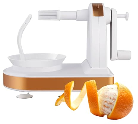 Pelador De Patatas Con Manivela, ABS Pelador De Patatas Con Manivela, Peladores De Zanahorias Para Cocina,Pelador De Frutas Manual, Pelador De Frutas Giratorio, Peladora De Frutas Con Manivela,