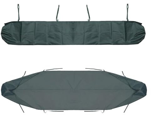 YOHOCS Custodia Impermeabile per Tenda da Sole da Patio, 2m-5m Copertura per Veranda di Ricambio Protezione per Tenda da Sole,Verde,4m/13.12ft