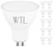 WTL GU10 LED Bulb 7 W Dimmable, Replaces 70 W Halogen Bulbs, 600 Lumen Bulb LED GU10, Cool White 6000 K, 120° Beam Angle Reflector Lamps, Pack of 10