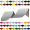 Gurtband 2m 5m 10m 50m, 50 Farben, Breite 10mm 15mm 20mm 25mm 30mm 40mm 50 mm Taschengurt Polypropylen Ideal für DIY-Projekte, Handarbeiten & Outdoor (336) Hellgrau, 25mm x 2m