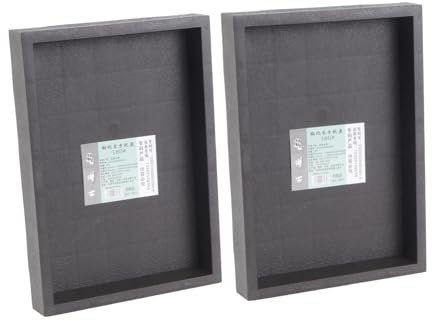 SUPVOX Lot De 2 Pots Rectangulaires Personnalisés avec Soucoupe Carrée Et Plateaux Profonds pour Pots De Fleurs avec Bacs À Eau