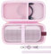 Lebakort Hard Case Compatible with Bose SoundLink Flex (2nd Gen) Bluetooth Portable Speaker (Pink Case)