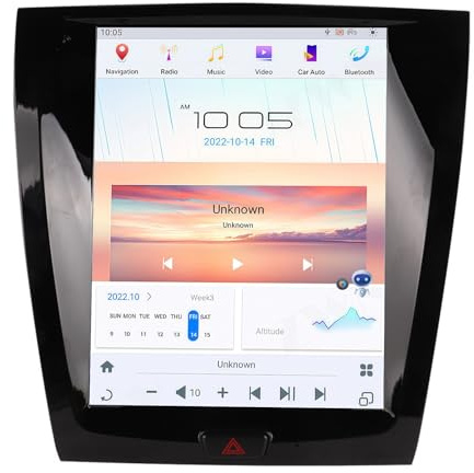 PLKEQS Android 15 Car Stereo Navi for J-aguar XK(2006-2013) 12.1 Touchcreen DVD Multimedia Player with Wireless Carplay Car Radio GPS Navigation FM BT Receiver 5G-WiFi HIFI SWC DSP MIC,4G+64G