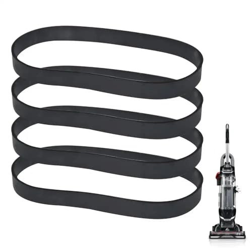 HUVNEXA Courroies de Remplacement, for Hoover, aspirateur Vertical Haute Performance/Elite Pivot XL Pet série UH75210,UH75110,UH75100,UH75200, UH75160 Courroie d'aspirateur(4 Pack)