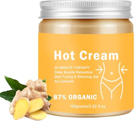Crema quemador de grasa, gel adelgazante de entrenamiento, loción corporal reafirmante y tensora, 2.44 x 2.32 x 2.32 pulgadas, cintura, estómago, muslo, brazo, fórmula que mejora el sudor, para rutina