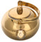 TOPPERFUN teiera in acciaio inossidabile pentola calda elettrica teiera con infusore Teiera da cucina Brocca del latte teiera per piano cottura bollitore a gas teiere con infusore D'oro