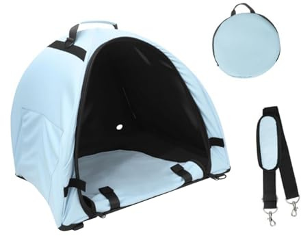 15 Zoll Notebook-Zelt, faltbar, Laptop-Sonnenschutz, mit Sichtschutz, tragbare Computertasche für Arbeiten im Freien
