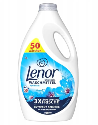 LENOR Universal Flüssigwaschmittel - Aprilfrisch - 2250 ml / 50 Wäschen