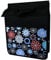 FAHRRADTASCHE 26 28 Erwachsene Satteltasche Gepäckträgetasche Doppel 2x15l / Einzelne 1x15l (32. UNO - Blumen)