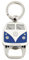 BRISA VW Collection - Llavero de Metal esmaltado con abridor de Botellas T1 Camper Bus (Azul)