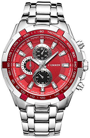 Business- oder Freizeituhr für Herren in verschiedenen Farben