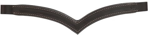 HILASON Cob V Form Pferd Trense Stirnband Western | Stirnriemen Pferd | U Stirnband | Stirnbänder für Pferde mit Bling | Western-Stirnband Halfter | Trensenzaum Stirnband