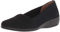 LifeStride Women's IMMY Ballet Flat, Black, 9 UK Wide