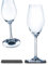 silwy® Magnetgläser, feine Kristallgläser mit perfekt integrierten Magneten und metallischen Nano-Gel-Untersetzern (Champagner // 0,2 Liter)