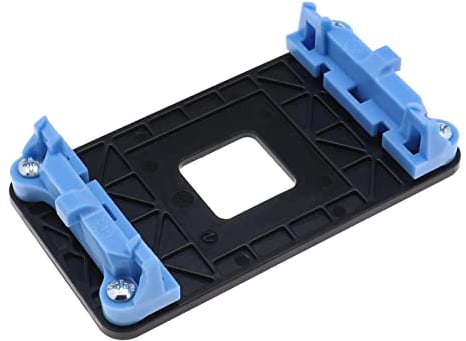 YINETTECH Placa Posterior de CPU Ventilador de Radiador Soporte de Estante Inferior ABS Compatible con AM2/AM3/FM1/FM2/940/938/905/A55/A75/A85/A88 Placa Base