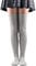 Nanxson Damen Lang Stulpe Leg Warmer Gestrickte Over-Knee Lange Beinstulpe Tanzen Strumpf (Hell Grau-74)