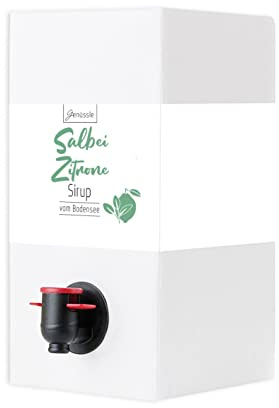 BIO Salbei-Zitronensirup 3 L - Genüssle Salbei Zitronen Sirup vom Bodensee
