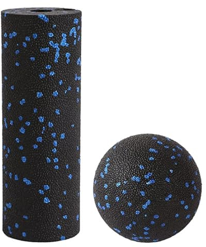 Foam Roller - Muscle Massage Rollers for Trigger Point Therapy, Myofascial Release, Deep Tissue Fitness Massage & Relax Tight Muscles, Peanut Ball & Trigger Point (Massage Roll)