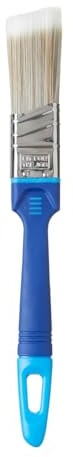 Fit For The Job 1 inch No Bristle Loss DIY Cutting In Paint Brush For A Smooth Finish Painting with Emulsion, Gloss and Satin Paints on Walls, Ceilings, Furniture, Wood & Metal, 1 25mm