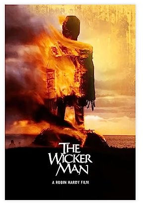 The Wicker Man Retro-Film-Poster, Kunst, Ästhetik, Restaurant, Schule, Schlafsaal, Leinwand, Poster, Schlafzimmer, Dekoration, Sport, Landschaft, Büro, Raumdekoration, Geschenk, ungerahmt, 20 x 30 cm