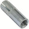 AERZETIX - C67619 - Lot de 50 Chevilles d'ancrage à expansion Ø8x25mm pour boulon/vis M6 - cheville à frapper - perçage béton brique pierre fixation maçonnerie - en acier