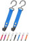quipuda Car Bag Hooks, 2 Packs Headrest Bracket Car Hook, Genuine Leather Rotatable Car Seat Hooks,for Hanging Purse Handbags Shopping Bags (Blue)