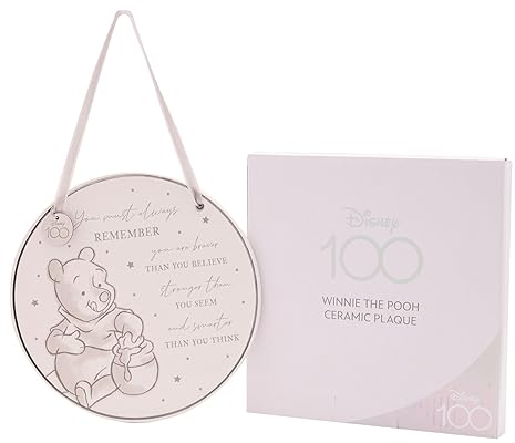 Disney 100 rundes Keramikschild – Winnie Puuh