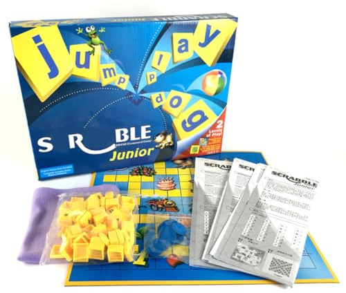 SBJJGQIS English Scrabble Board Game, Passendesbuchstaben Lernen Spiele(Englische Ausgabe), Rechtschreibung Spielkarte, Alphabet-Spiel,with 3 Ways to Play!, Classic Games Für 2-8 Spieler Ab 8 Jahren
