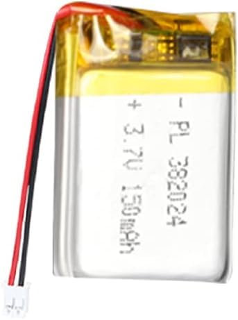 3 7V 150mAh 382024 Lipo Battery Rechargeable Lithium Polymer Ion Battery Pack With JST Connector