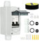 DEWIN Disjoncteur CC, Disjoncteur électriques Photovoltaique Interrupteur d'isolateur Solaire avec Boîtier étanche Modules Etanche Tableau Boitier Electrique pre equipe 2P 32A 1000V