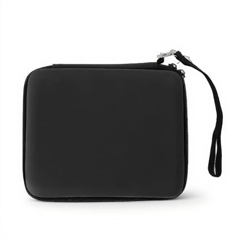 Custodia per carte da gioco per console 2DS e altri accessori, custodia rigida per carte da gioco per 2DS con 8 supporti per carte da gioco (nero)