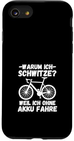 Hülle für iPhone SE (2020) / 7 / 8 Fahrrad Spruch Fahrradfahrer Rennrad Mountainbike Radfahrer