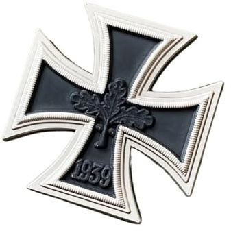 Eisernes Kreuz Emblem Abzeichen EK1 Preußische Gedenkmedaille Ritterkreuz Medaille Brust Brosche Pins(1939)