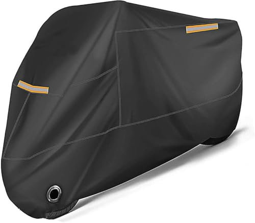 HHD_ABC Housse Moto pour Ducati Monster 796,Housse de Moto Exterieur Imperméable,Housse de Protection Imperméable,Housse Protection pour Moto,Abris Moto Extérieur,Bâche Moto,Black-XXXXL