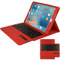 TECHGEAR STRIKE FOLIO Case fits New Apple iPad 9.7 (2017/2018) - PU Leather Case with Built in Detachable Bluetooth Wireless UK QWERTY Keyboard and Stand (Red) for iPad 9.7 5th & 6th Gen