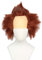 Linfairy Unisex Kurzclown Bald Perücke Halloween Kostümperücke für Erwachsene
