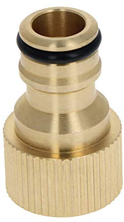 MroMax Wasserhahn-Schnellverbinder aus Messing, M22 Innengewinde, Schlauchsteckdose, Adapter für Gartenbewässerungssystem, 1 Stück