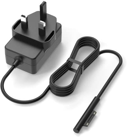 BENSN Surface Pro Charger 15V 2.58A Compatible with Microsoft Surface Pro 6 Pro 5 Pro 4 Go Go 2 Go 3 Go 4 Laptop 2 Go Surface Book 2 1735 1800 1963 44W 39W 24W UK