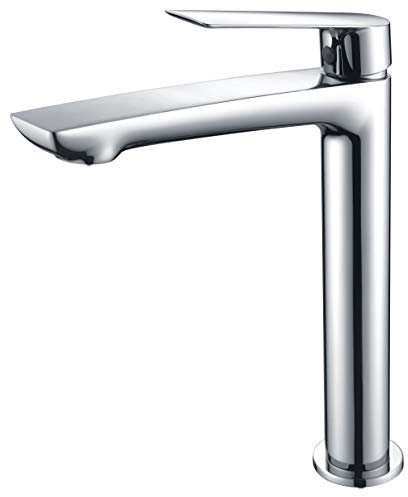 Grifo de lavabo caño alto Imex Luxor BDX023-3